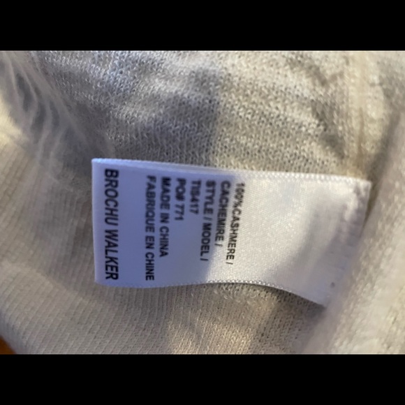Brochu Walker 100% cashmere open cardigan size XS - Picture 3 of 4